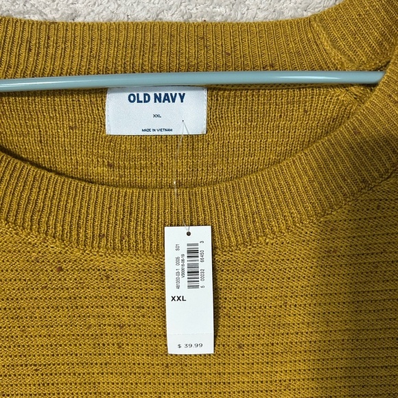 Old Navy Women's Sweater Size XXL  Round Neck Long Sleeve.  Beach Preppy - Picture 2 of 4
